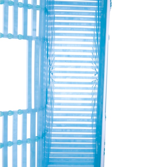 Cult Gaia Small Acrylic Ark Purse, Color: Blue Frost - Picture 4 of 4